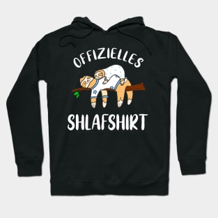 Faultiere Schlafshirt Pyjama Langschläfer Geschenk Hoodie